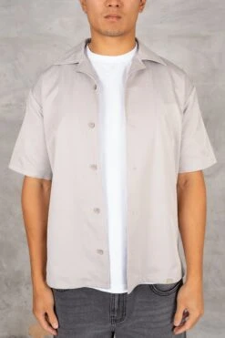 Caterina Resort Shirt - Grey(Mst14 2444 Lg)