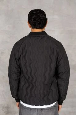 Quilted Ripstop Bomber Jacket - Black(New Quilted Ripstop Bomber Jacket Black) -Jk Attire DSC02702