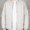Quilted Ripstop Bomber Jacket - Grey(New Quilted Ripstop Bomber Jacket Grey)