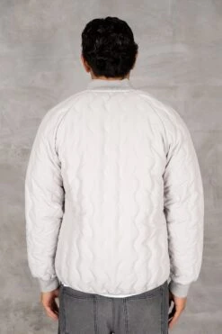 Quilted Ripstop Bomber Jacket - Grey(New Quilted Ripstop Bomber Jacket Grey) -Jk Attire DSC02711