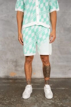 Boxy Checked Knitted Shirt - Mint(Boxy Checked Knitted Shirt Mint) 13 Boxy Checked Knitted Shirt - Mint(Boxy Checked Knitted Shirt Mint) -Jk Attire DSC02754 0bbe24e0 4389 42b6 a08a 50f9be8d34f9