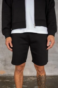 Oversized Boxy Zip Through Hoodie - Black(Oversized Boxy Zip Through Hoodie Black) -Jk Attire DSC02816