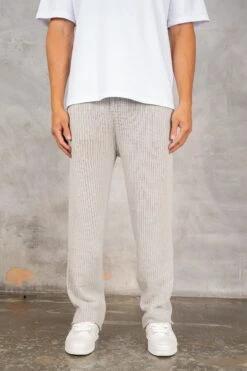 Relaxed Crochet Jogger - Grey(Mpt14 2422 St Copy) -Jk Attire DSC02838