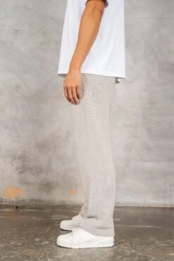 Relaxed Crochet Jogger - Grey(Mpt14 2422 St Copy) -Jk Attire DSC02840