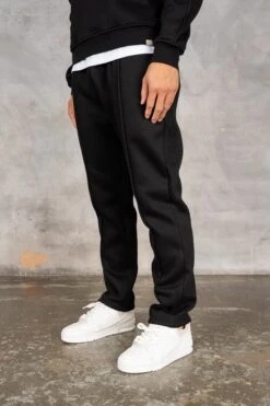 Relaxed Pintuck Joggers - Black(Premium Pintuck Joggers Black)