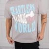 Heartless Oversized Puff Print T-Shirt - Grey(New Heartless Oversized Puff Print T Shirt Grey)