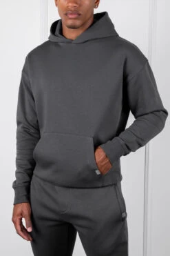 Slim Fit Hoodie - Charcoal(Slim Fit Hoodie Charcoal)