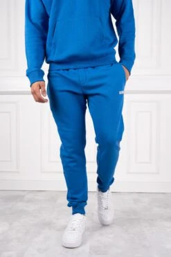Day To Day Slim Fit Full Tracksuit - Cobalt Blue(Day To Day Slim Fit Full Tracksuit Cobalt Blue) -Jk Attire DSC09999