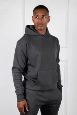 Slim Fit Hoodie - Charcoal(Slim Fit Hoodie Charcoal) -Jk Attire DSC09999 2f8a7cd6 63c2 458d b941 61de3915d185