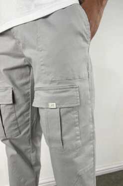 Day To Day Cargo Pants - Grey(New Day To Day Cargo Pants Grey) -Jk Attire GREY2 b1762666 28e2 46f7 89e4 dd4b57eb1cbd