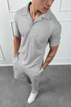 Structured Trousers - Grey(Msh14 2430 Lg) -Jk Attire Grey 21 55dbd38e 709f 45ac bee5 cfc6acfee50e