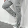 Day To Day Scuba Cargo Pant Jogger - Grey(Day To Day Scuba Cargo Pant Jogger Grey)