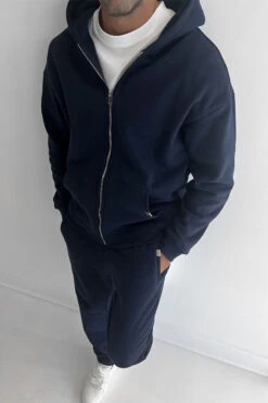 Essential Zip-Up Hoodie - Navy(New Day To Day Zip Up Straight Leg Full Tracksuit Navy) 8 Essential Zip-Up Hoodie - Navy(New Day To Day Zip Up Straight Leg Full Tracksuit Navy) -Jk Attire NAVY2 3954eb3b dea7 4ce7 9dc9 abd11baa2cb2