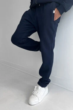 Essential Straight Leg Jogger - Navy(New Day To Day Zip Up Joggers Navy)