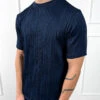 Wave Slim Fit T-Shirt - Navy(Mte14 2528 Nv)