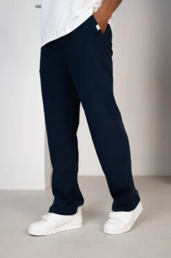 WaffleStraight Leg Joggers - Navy(Waffle Straight Leg Joggers Navy)