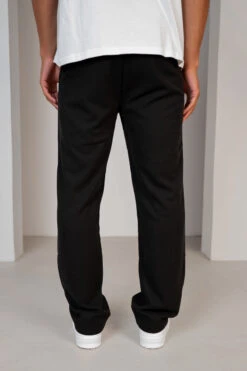 Waffle Straight Joggers - Black(Waffle Joggers Black) -Jk Attire Product9 1