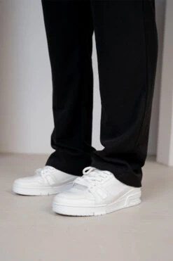 Waffle Straight Joggers - Black(Waffle Joggers Black) -Jk Attire Product9 6