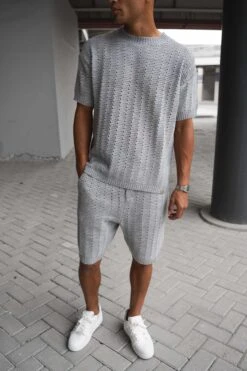 Boxy Hole Knit T-Shirt - Grey(Mst14 2427 Ch Copy) -Jk Attire RAH06400 5aef920d 34b0 4dca a138 fb050b007179