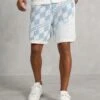 Knitted Checked Shorts - Pale Blue/White(Msh14 2424 Pb)