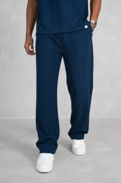 WaffleStraight Leg Joggers - Navy(Mpt14 2449 Nv)