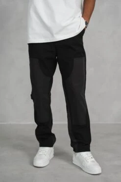 Carpenter Rip Stop Cargo Pant - Black(Carpenter Rip Stop Cargo Pant Black) -Jk Attire RAH07429