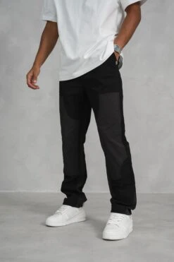 Carpenter Rip Stop Cargo Pant - Black(Carpenter Rip Stop Cargo Pant Black) -Jk Attire RAH07433