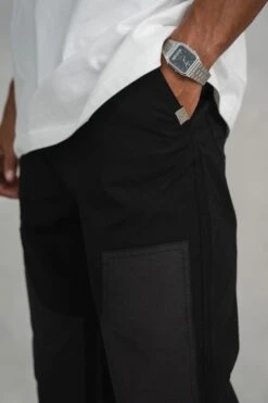 Carpenter Rip Stop Cargo Pant - Black(Carpenter Rip Stop Cargo Pant Black) -Jk Attire RAH07439