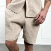 Pleated Shorts - Taupe(Msh14 2426 Bk Copy)