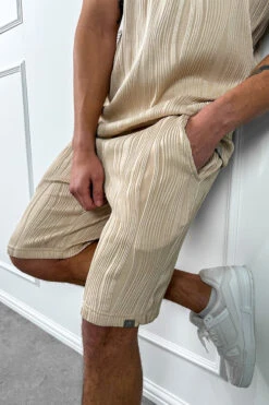Wave Shorts - Taupe(Msh14 2530 Tp)