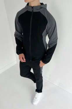 Panel Tech Pants - Black/Charcoal(New Panel Tech Pants Black Charcoal) -Jk Attire TRACK10 1