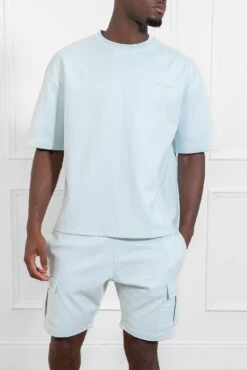 Day To Day Oversized Twin Set - Pale Blue(New Day To Day Oversized Twin Set Pale Blue) -Jk Attire UntitledCapture0016