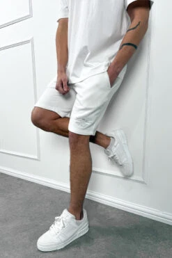 Amalfi Resort Shorts - Off White(Msh14 2527 Ow) -Jk Attire White 4