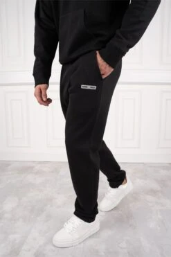 Day To Day Straight Leg TS Joggers - Black(Day To Day Straight Leg Jogger Black) -Jk Attire blackkk