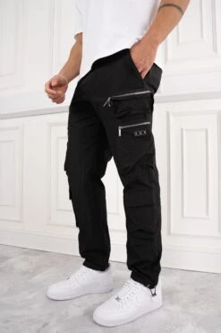 Electra Box Pocket Cargo Pants - Black(Electra Cargo Pockey Pant 1) 14 Electra Box Pocket Cargo Pants - Black(Electra Cargo Pockey Pant 1) -Jk Attire d