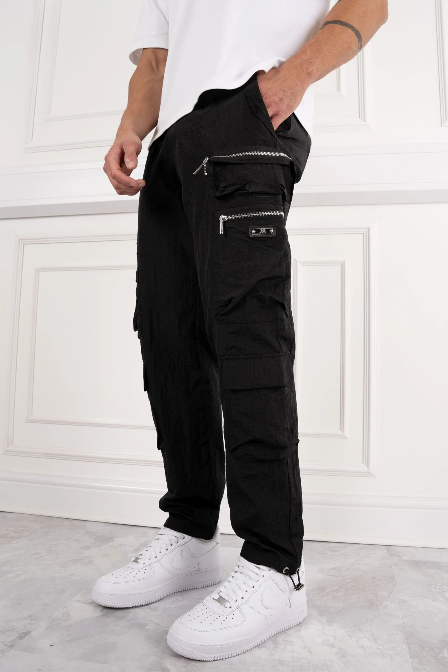 Electra Box Pocket Cargo Pants - Black(Electra Cargo Pockey Pant 1) 2 Electra Box Pocket Cargo Pants - Black(Electra Cargo Pockey Pant 1) - Image 2