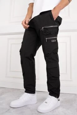 Electra Box Pocket Cargo Pants - Black(Electra Cargo Pockey Pant 1) 12 Electra Box Pocket Cargo Pants - Black(Electra Cargo Pockey Pant 1) -Jk Attire h
