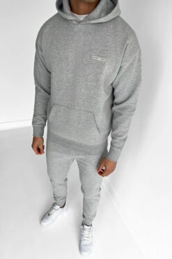Day To Day Slim Fit Hoodie - Grey Marl(Day To Day Slim Fit Full Hoodie Grey Marl) -Jk Attire image00045 8ee402a2 01f7 4f65 8acd 949476408a53